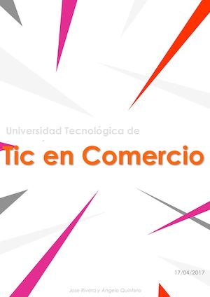 TIC en el Comercio y Industria