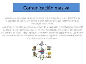 Comunicación Masiva