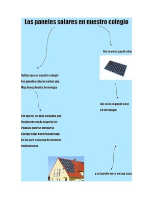 Los Paneles Solares En Nuestro Colegio