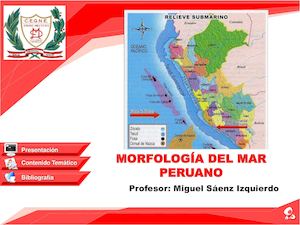 4°tema Morfologia Del Mar Peruano 2° Año