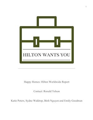 Hilton Worldwide: Happy Homes Campaign