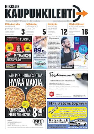 Mikkelin Kaupunkilehti 16/2017