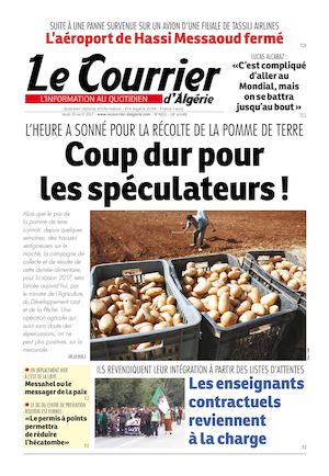 Le Courrier D'Algérie Du Jeudi 20 Avril 2017
