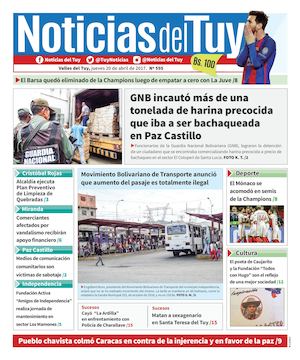 Noticias Del Tuy 20 De Abril