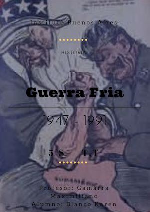 Guerra Fria de Blanco Karen