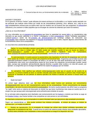 Los Virus Informaticos