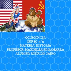 EE.UU VS URSS "GUERRA FRIA