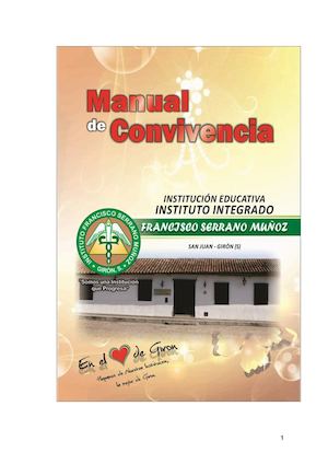 Manual De Convivencia