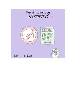 no lo c, no soy 100tifiko