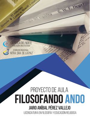 Proyecto De Aula Filosofando Ando