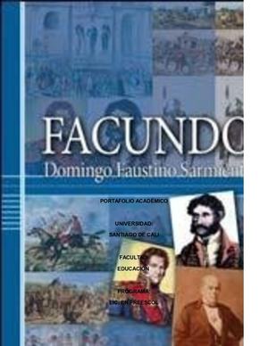 pensador domingo Faustino sarmiento