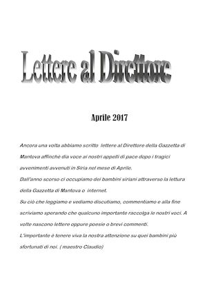 Lettere Al Direttore