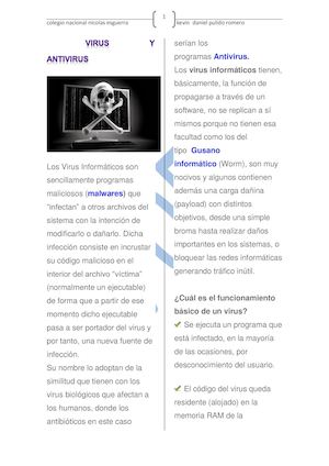 Virus Y Antivirus