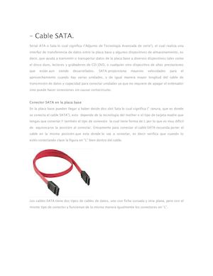 Cable Sata