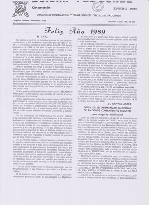 BOLETÍN FAL CONDE 1989
