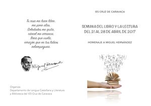 PROGRAMA ACTIVIDADES DÍA DEL LIBRO