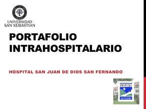 Portafolio Intrahospitalario Final