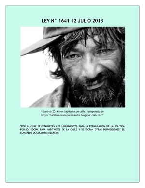 Ley N° 1641 12 Julio 2013