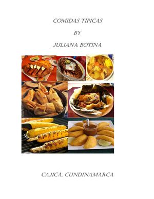 Comidas Tipicas