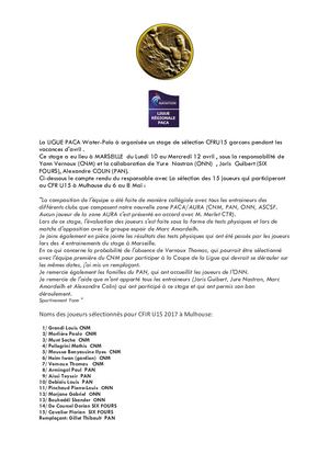 Ligue Paca Water-Polo