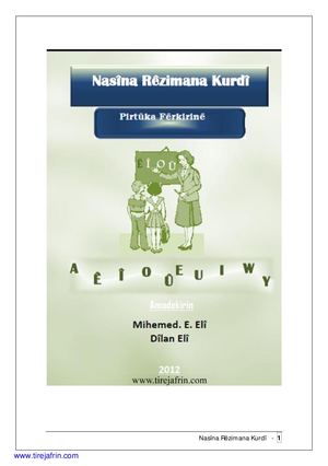 NASÎNA RÊZIMANA KURDÎ.