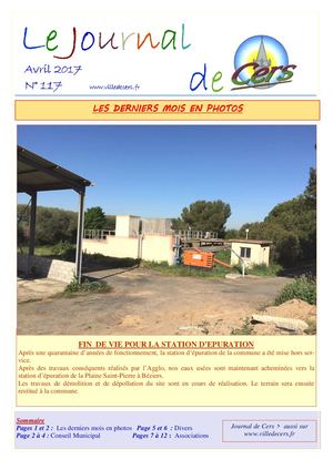 JOURNAL DE CERS - AVRIL 2017