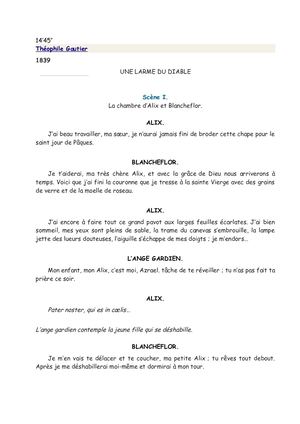 +Gautier Une Larme Du Diable