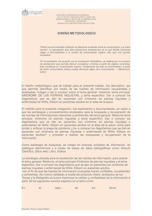 Diseño Metodologico Finall