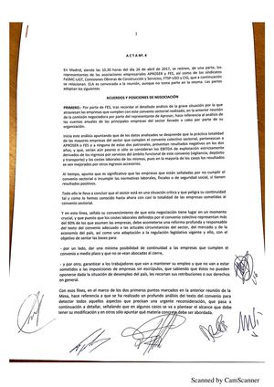 Acta 4 Negociación Convenio Colectivo Seguridad Privada (26 04 2017)