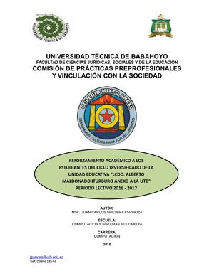 Proyecto Practicas Pasantías Docentes Técnicos