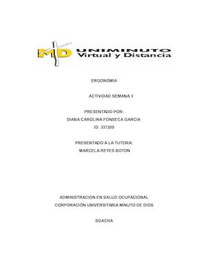 Ergonomia Semana 3