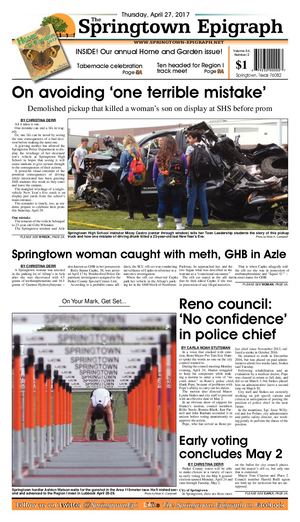 The Springtown Epigraph