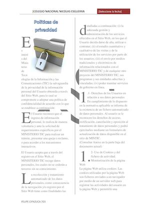 Recuperacion De Informatica