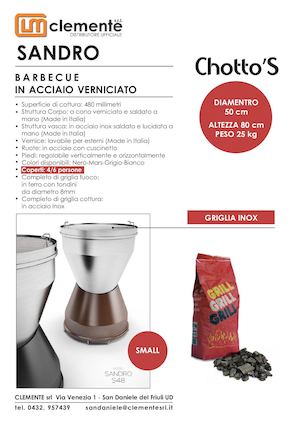 Barbeque Acciaio Carbonella Chottos