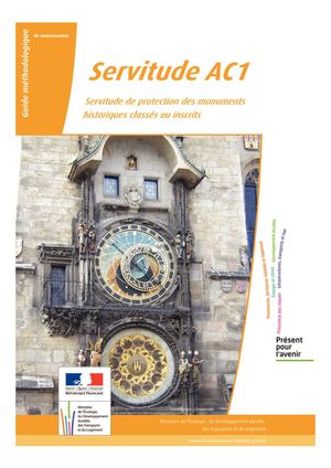 5. ANNEXES 5.2. Servitudes d'Utilité Publique - Servitude Ac1