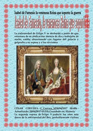 La Enfermedad De Felipe V Se Desbordó A Partir De Que Retornara De Su Abdicació1