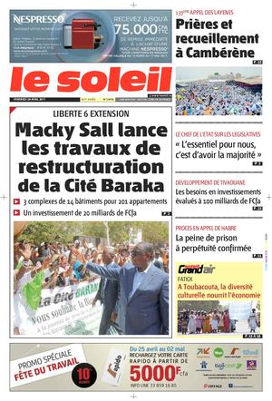EDITION DU 28 AVRIL 2017