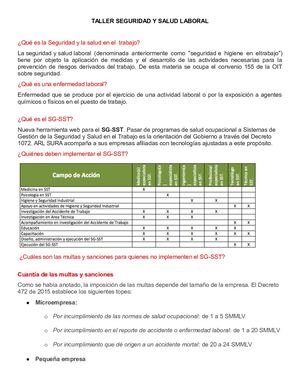 Taller Sst Erika Lopez