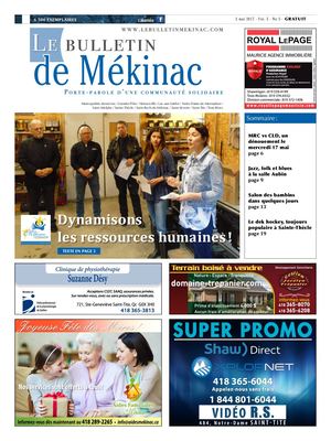 Le Bulletin de Mékinac - mai 2017