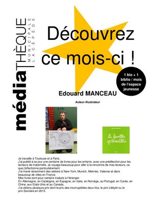 Découvrez Ce Mois Ci Edouard Manceau