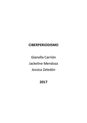 Ciberperiodismo - Calameo