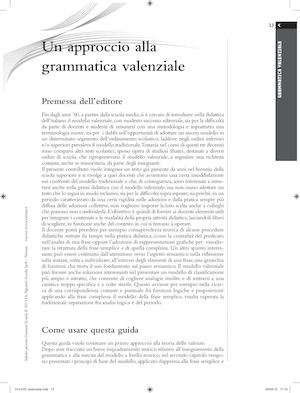 Guida Alla Grammatica Valenziale(1)