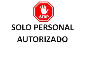Solo Personal Autorizado