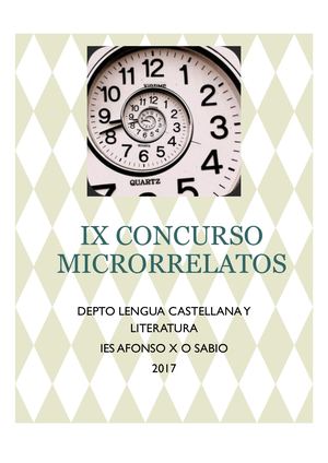Ix Concurso De Microrrelatos
