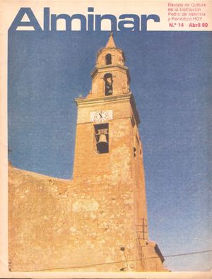 Revista Alminar nº 14/80 de la Institución Pedro de Valencia