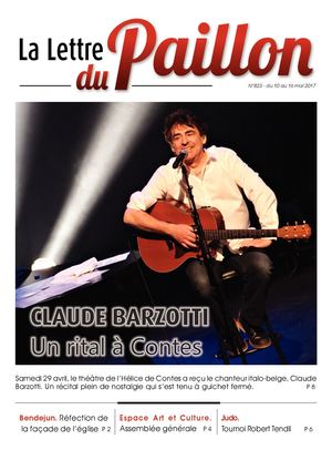 Lettre du Paillon N°823