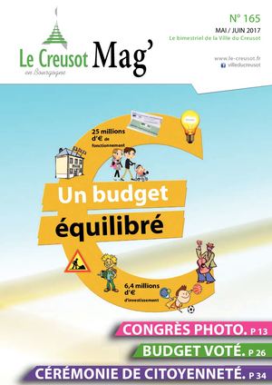 Le Creusot Mag' - N°165 mai-juin 2017