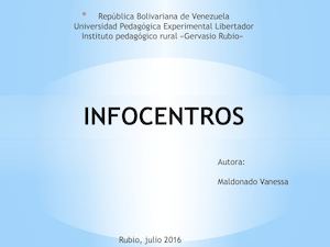 Infocentros