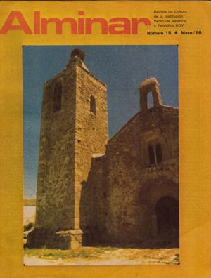 Revista Alminar nº 15/80 de la Institución Pedro de Valencia
