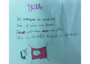 Ece doga seven, Tevfik Fikret Izmir, catégorie primamire, 7ème